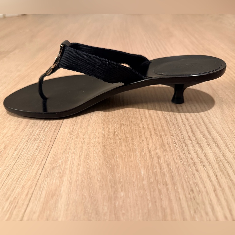 Gucci Kitten Heel Thong Sandal